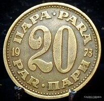 Jugoszlávia 20 Para, 1973 A09C6
