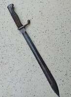 I.vh.s német ex fűrészfogas mauser bajonett.