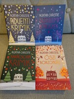 Agatha Christie 4 db új könyv