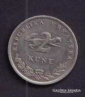Horvátország 2 kuna 1996