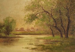 (N) Gyarmaty jelzéssel (20.sz 1.fele) : Tópart