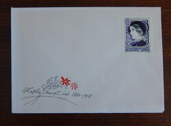 FDC 1980. Kaffka Margit
