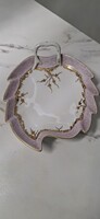 Herendi Porcelain Leaf Platter