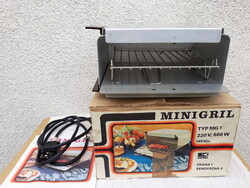 Retro MINI GRILL szendvicssütő, szép állapot