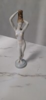 Aqvincum porcelán női akt szobor