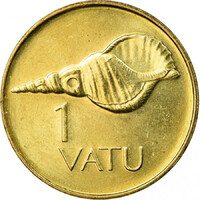 Vanuatu 1 Vatu 2002 - Kagyló - verdefényes