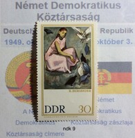 N.D.K.  bėlyeg -hiánypótl. ( ndk 9)