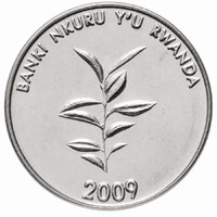 Rwanda / Ruanda 20 Francs 2009 - Tea - verdefényes