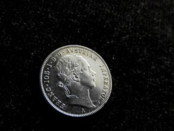 1853 A BÉCS 20 kreuzer krajcár ezüst Ferenc József  ritkaszép állapot! (LB6)