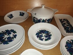 Retro CP Colditz Flower Power mintás  étkészlet - 22 részes