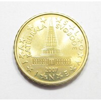 Szlovénia,10 eurocent 2007 aUNC+ ötvözet
