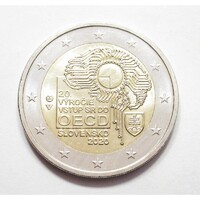 Szlovákia,2 euro 2020 - OECD aUNC+ ötvözet