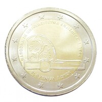 Szlovénia,2 euro 2024 - Nemzeti és Egyetemi Könyvtár aUNC+ ötvözet