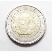 Olaszország,2 euro 2014 - Galileo Galilei EF+ ötvözet