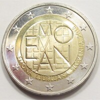 Szlovénia,2 euro 2015 - EMONA - Ljubljana aUNC+ ötvözet