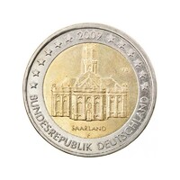Németország,2 euro 2009 F - Saarland - Saar-vidék aUNC+ ötvözet