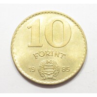 Magyarország,10 forint 1985 aUNC+ ötvözet