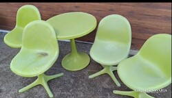 Retro Space Age Garden Set