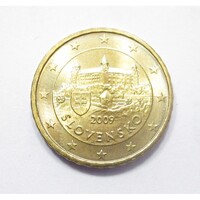 Szlovákia,10 eurocent 2009 aUNC+ ötvözet