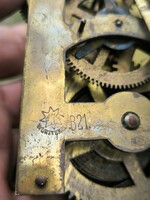 Junghans falióra asztali óra kandalló óra szerkezet
