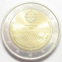 Portugália,2 euro 2008 - Emberi Jogok Nyilatkozata aUNC+ ötvözet