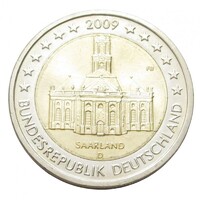 Németország,2 euro 2009 D - Saarland - Saar-vidék aUNC+ ötvözet