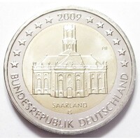 Németország,2 euro 2009 G - Saarland - Saar-vidék aUNC+ ötvözet