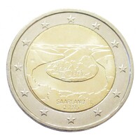 Németország,2 euro 2025 F - Saarland - Saar-vidék aUNC+ ötvözet