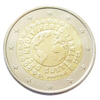 Portugália,2 euro 2025 - Fenntartható fejlődés aUNC+ ötvözet