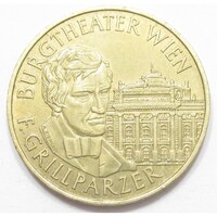 Ausztria,20 schilling 1991 - Franz Grillparzer író EF+ ötvözet