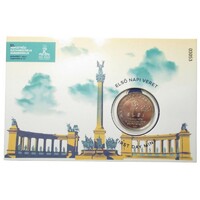 Magyarország,50 forint 2021 - Nemzetközi Eucharisztikus Kongresszus - Első napi veret