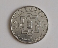 50 forint , Hetvenéves a Forint , emlékérme , pénz , érme , 2016 Magyarország , 36.
