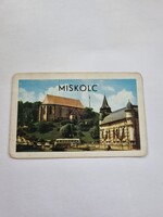 BORSOD TOURIST Miskolc  kártyanaptár 1976