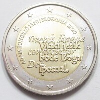 Szlovénia,2 euro 2020 - Adam Bohorié születésének 500. évfordulója aUNC+ ötvözet