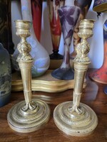 Old french empire candlesticks