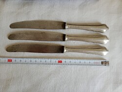 Alpakka alpaka alpacca 107 - kés BERNDORF 21cm 3db egyben Chippendale stílus
