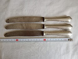 Alpakka alpaka alpacca 108 - kés BERNDORF 25cm 3db egyben Chippendale stílus