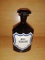 MIXT. SEDATIVA  feliratú gyógyszeres üveg - 22 cm magas