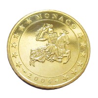 Monaco,50 eurocent 2004 PP aUNC+ ötvözet