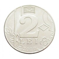 Moldávia,2 lei 2020 aUNC+ vas