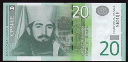 Szerbia 20 dinár UNC 2013