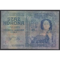 Magyarország,100 kronen/korona 1910 Restaurált