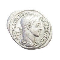Római Birodalom,Severus Alexander antoninianus 225 Róma - P M TR P IIII COS P P  hátlap EF ezüst 2.9