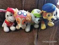 Mancs őrjárat plüssök 009. (Rocky, Chase, Sky) - PAW Patrol plushies 009. (Rocky, Chase, Sky)
