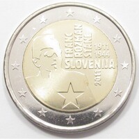 Szlovénia,2 euro 2011 - Franc Rozman - Stane - partizán parancsnok aUNC+ ötvözet
