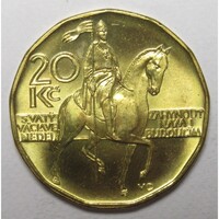 Csehország,20 Korun 2018 aUNC+ vas