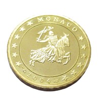 Monaco,10 eurocent 2004 PP aUNC+ ötvözet