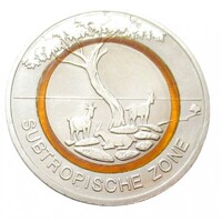 Németország,5 euro 2018 F - Szubtrópusi zóna aUNC+ ötvözet