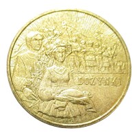 Lengyelország,2 zlote 2004 - Hagyományok és szokások - Aratóünnep aUNC+ ötvözet