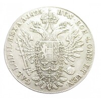 Magyarország,I. Ferenc 1 tallér 1825 B EF ezüst 28g833